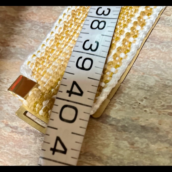 New Gantos gold color sequined elastic belt - Picture 11 of 13